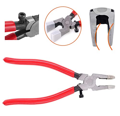 Key Fob Pliers Tool Glasses Running Pliers Nippers with Rubber Tips for Key Fob Hardware Install - color: Key Fob Pliers