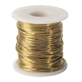 18 Gauage(1 mm),1 Pound 218FT Spool Brass Wire for Jewelry Making, Beading,Yellow Brass, Round, Dead Soft - size: 18 Gauage(1 mm),1 Pound