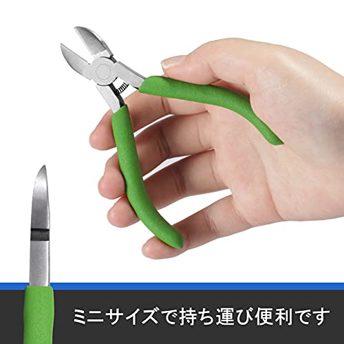 Precision Diagonal Cutting Pliers 4-Inch Wire Cutters Diagonal Side Cutters Small Wire Flush Cutters Spring Loaded Wire Snips for Jewelry Making Cutting Plastic Cable Ties - style: Diagonal Pliers