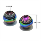 Mixed Lots Shiny AB Color Acrylic Faceted Bead DIY Beading Hairband Bracelets Necklace Craft Embelishment (Black-Transparent Rainbow Stripe) - color: Black-Transparent Rainbow Stripe