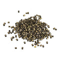 uxcell 1000Pcs Crimp Tube Beads, 2x2mm Brass Tube Crimp End Spacer Beads Tiny Stoppers for Bracelet Jewelry Making DIY, Bronze - color: Bronze, size: 2x2mm