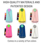 Choose Friendship, My Friendship Bracelet Maker®, an American Original | 20 Pre-Cut Threads - Makes Up to 8 Bracelets | Craft Kit, Kids, Bracelet Making Kit, Jewelry-Making Kit, Gifts for Girls 8-12 - color: Cotton Candy
