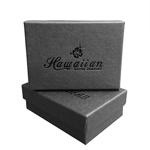 Hawaiian Silver Jewelry 925 Sterling Silver 1.1mm Diamond-Cut Rope Chain Necklace, Silver Necklace for Women, Nickel-Free, Made in Italy