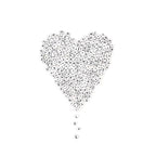 MELIUS 252Pcs 10x10mm Acrylic Large Letter Beads, Square Big Alphabet Paracord Beads for Jewelry Making, DIY Necklaces Collars, Key Chains, Bracelets (White)