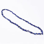5-8mm 34 inches Natural Crystal Stone Beads for Jewelry Making Tumbled Drilled Irregular Gravel Gemstones Chips Stone Beads by Strand (Blue Lapis Lazuli) - color: Blue Lapis Lazuli