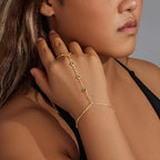 Gold Bracelets Set for Women Stack, Chunky Thick Bracelets Stack for Women Trendy, Simple Dainty Thin Gold Plated Cuff Stackable Bracelets With Beaded Cuban Paperclip Snake Rope Bangle Hand Chain Jewelry - style: Style 07-gold