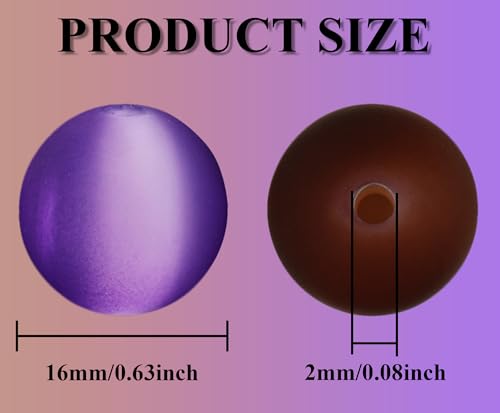 25pcs Resin Transparent Frosted Beads 16mm Cat Eye Circular Rubber Bead Spacer Bead DIY Making Friendship Bracelet Phone Chain Keychain Pen Beads Accessories (Dark Mixed Color) - color: Dark Mixed color