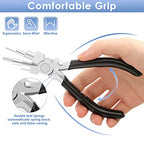 Bail Making Pliers, 6 in 1 Round Nose Pliers for Making Jump Rings, Wire Wrapping, Jewelry Making, Loop Making, Forming Bends - style: Bail Making Pliers