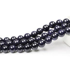 MJDCB Natural Stone Beads Blue Sand Stone Round Loose Beads for Jewelry Making DIY Bracelet Necklace (4mm) - color: Blue Sand Stone, size: 4mm