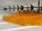 Stone Beads 6mm 140pcs Yellow Chalcedony Beads Round Loose Gemstones Beads for Bracelet Necklace Jewelry Making (6mm, 60632 Yellow Chalcedony) - color: Yellow Chalcedony Beads, size: 6mm