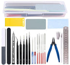 26Pcs Gundam Model Tools Kit Gunpla Tool Kit Gundam Modeler Basic Tools for Gundam Bandai Hobby Building Assembling Making - color: 26pcs Gundam Kits Tools