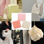3pcs Small Jewelry Bags Butto Pouches Organizer Cases Gift Bags for Jewelry, 3"x3", Pink - color: Pink