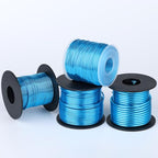 Aluminum Craft Wire, 75 Feet 1.5mm/ 16 Gauge Blue Bendable Soft Metal Aluminum Sculpting Wire Roll Bulk for DIY Crafts Jewelry Making - color: Blue, size: 16 Gauge