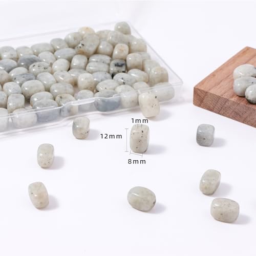 Natural Large Spectrolite Cube Stone Beads 8x11mm 38cm/str Loose Semi Gemstone Stone Square Beads for Making Bracelets Necklace - color: Spectrolite