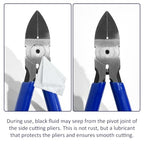 Wire's Cutting Side Cutting Pliers - Diagonals Cuting Pliers, Flushes Cutters's, Small Wire's Cutterr for Crafting, Side Cutterr for Crafting, Jewelry, Soft Copper Wire, Floral. etc. (6 inch)