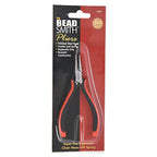 The Beadsmith Chain Nose Pliers – Fine Tips – 5 inches (127mm) – Ergonomic Handle with Double Leaf Springs – Jewelry Making Tool for Creating Bracelets, Earrings and Necklaces - size: Chain Nose - 5"