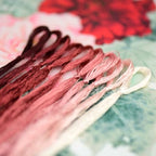 Natural 100% Mulberry Handmade Embroidery Silk Thread Silk Floss (24) - color: 24