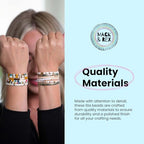 Mack and Rex Tila Bead Mixes (Festive) – Full Size Tila, Half, and Quarter – Includes Beautiful Gold-Plated Quarter Tila Beads - qtl0191, qtl191, qtl-191 – Ideal for Jewelry Making - color: Festive, size: 10 Gram Bag