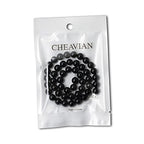 45PCS 8mm Black Smooth Polish Onyx Agate Gemstone Round Loose Beads for Jewelry Making 1 Strand 15" - color: Black Onyx, size: 8mm 45PCS