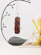 Crystal Necklace Pendant for Women Men - Orgone Necklace Pendant of Healing Crystal for Protection-Spiritual Jewelry - color: Garnet