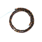 Faceted Natural African Turquoise 2-3mm Cube Square Loose Beads Gemstone Small Loose Beads Healing Crystal Energy Stone for DIY Jewelry Making 15" - color: African Turquoise