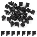 Craftora 30Pcs 20mm Black Large Letter Beads, Acrylic Big Alphabet Beads, Jumbo Initial Letter F Bead with Large Hole for Friendship Bracelets Keychain Bag Charms Shoelaces - color: Letter F