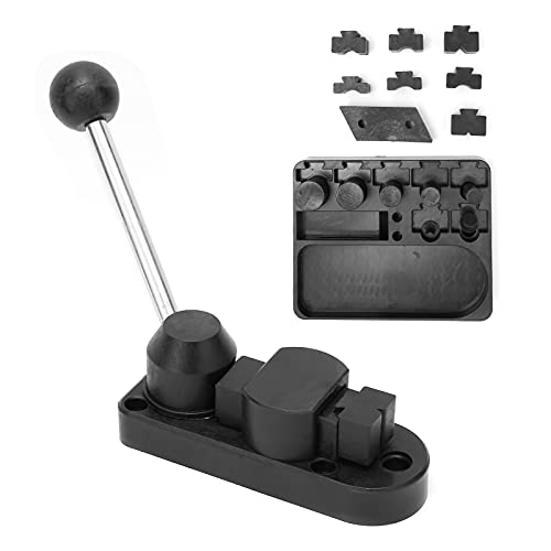 Ring Bending Tool Set, Jewelry Bending Machine for Rings and Earrings Professional Forming Tools Kit for Jewelry Making Durable Metal Construction Easy Operation for DIY Designers Repair Use