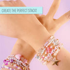 STMT D.I.Y. Glitz Bead Case, Includes Over 500 Jewelry Making Supplies, Including Cute Beads for Jewelry Making, Bracelet Charms, Storage Case, Friendship Bracelet Kit, Teen Girl Gifts - style: Glitz