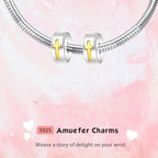 Clip Stopper Spacer Charms for Bracelets Necklaces, Compatible with Pandora,Jewery Mking DIY - style: Cross Clip