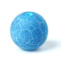 100Pcs Natural Stone 6mm Blue Frosted Spider Net Agate Round Loose Gemstone Energy Healing Beads Hole Size 1mm DIY Smooth Beads for Bracelet Necklace Jewelry Making - color: Frosted Spider Net Agate, size: 6mm
