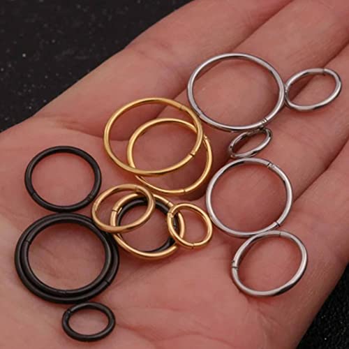 1100Pcs Open Jump Rings, Silver Jump Rings Set Stainless Steel Jump Ring O Ring Connectors for Jewelry Making Bracelet Earrings Necklace Connectors (4/5/6/7/8/10mm)… - color: Sliver
