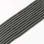 3600 pcs Gray Clay Beads for Bracelets Making, 10 Strands Flat Round Polymer Clay Disc 6mm Spacer Heishi Beads for Jewelry Making Earring Necklace - color: Gray