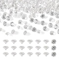FASHEWELRY 500Pcs 1mm Cubic Zirconia Cabochons Tiny Rhinestone Clear Pointed Back Faceted Crystal Diamante for Nail Art Craft Replacing Jewelry Grade AAA - color: Clear, size: 1mm