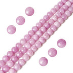 150pcs 6mm Kunzite Beads Natural Gemstone Beads Round Loose Beads for Jewelry Making - color: Kunzite, size: 6mm