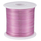 12 Gauge Pink Aluminum Craft Wire (105FT) - Anodized for Jewelry Making, Beading Floral, Plant Gardening, Sculpting & Modeling Craft Wire(Pink #13, 2mm) - color: Pink #13