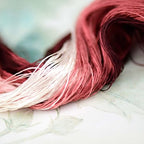 Natural 100% Mulberry Handmade Embroidery Silk Thread Silk Floss (24) - color: 24
