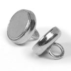 The Beadsmith Silver-Plated Clasps – Brass Jewelry Findings, 6 x 4.5 mm, 36 Set - color: Silver