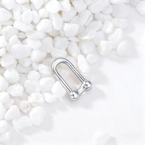 14K Gold Jewelry Clasp Necklace Extender Clasp Bracelet Extension Connector for DIY Necklace Bracelet Anklet Jewelry Making (Style 11-White) - size: Style 11-White