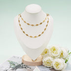 KYUNHOO 4 Meters Gold Plated Jewelry Making Chains Bulk on Spool Eyelashes Shaped Craft Roll Solid Stainless Steel Jewelry Chain for Women DIY Necklace Bracelet - color: Eyelash Gold