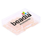 BEADIA 18K Gold Plated Earring Hooks 12x15mm 100pcs for Jewelry Making Findings - size: Hooks 5# 12x15mm