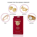 CONNOISSEURS Premium Edition Extra Large Polishing Cloth for Gold Jewelry - Ultrasoft Fabric with Anti-Tarnish Formula - 14x14 Inches - style: 14 x 14 Inches - Gold