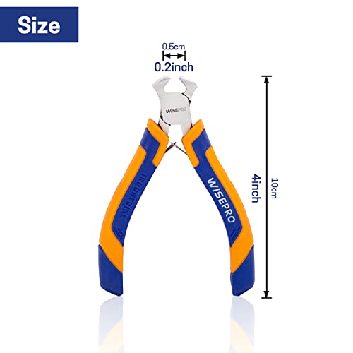4.2 Inch Mini End Cutting Pliers, Precision End Nippers, Nail Puller Tool for Zipper Install Stops Repair - style: 4.2 Inch End Cutting Pliers