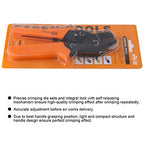 Hilitchi Professional Pin Crimping Tool 2.54mm 3.96mm 28-18awg 0.1-1.0mm² for Terminals with Wire-electrode Cutting Die Insulated Terminal Crimper/Stripper/Cutter Tool