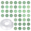 4mm 200pcs Natural Stone Round Beads Green Aventurine Genuine Stone Beading Loose Gemstone DIY Charm Smooth Beads for Bracelets Necklaces Earrings Hole Size 1mm (Green Aventurine 4mm) - color: Green Aventurine, size: 4mm