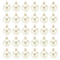 PATIKIL Pearl Charm, 100pcs Pearl Beads Faux Pearl Pendant Charm DIY for Jewelry Making Bracelets Earrings Necklace Crafts - color: Golden Beige, size: 12mm