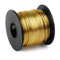 Aluminum Craft Wire, 75 Feet 1.5mm/ 16 Gauge Light Gold Bendable Soft Metal Aluminum Wire Roll Bulk for DIY Crafts Sculpting Jewelry Making - color: Light Gold, size: 16 Gauge