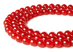 150pcs 8mm Carnelian Beads Natural Gemstone Beads Round Loose Beads for Jewelry Making - color: Carnelian, size: 8mm