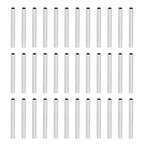 PH PandaHall 500pcs 15mm Long Stainless Steel Tube Beads Straight Tube Charms Metal Smooth Finding Beads for Jewelry Crafts Making Findings - size: 15mm long