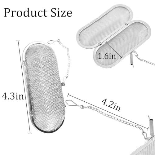 Parts Washer Basket 2 Pcs Stainless Steel Basket for Ultrasonic Jewelry Cleaner, Parts, Ultrasonic Cleaner Basket Ideal Small Parts Jewelry Cleaning Basket Jewelry Steamer - size: 4.3+4.3Inch