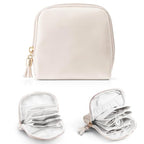 Small Jewelry Travel Case with Zipper,Jewelry Pouch Bags for Women,Velvet Jewelry Organizer Storage Bag for Bracelet Rings Earring Travel Essentials Gifts